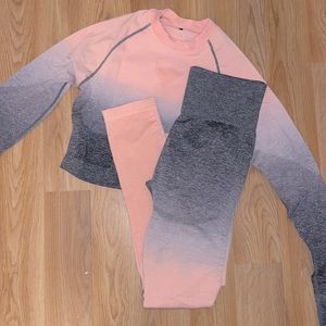 Ombre workout set